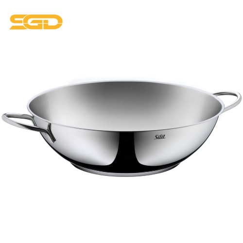Chảo Silit Wok 32cm, lòng chảo sâu 10cm, công nghệ chống dính CeraProtect