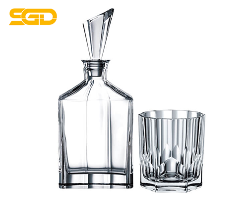 Set 1 bình và 6 cốc Nachtmann Aspen