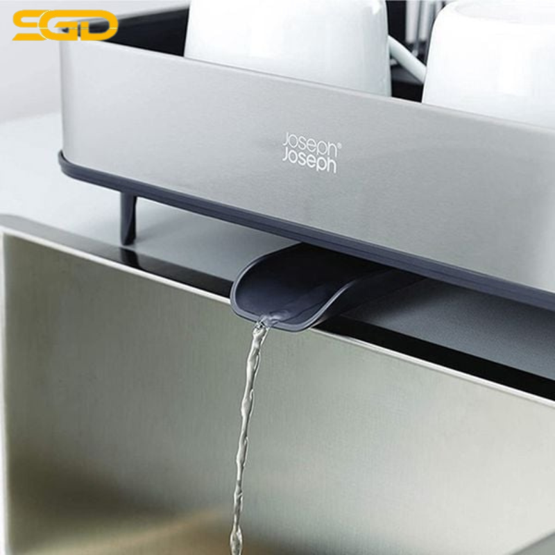 Khay Đựng Bát Đĩa Joseph Joseph 85153 Extend Steel – Inox Cao Cấp, Mở Rộng Linh Hoạt – Giải Pháp Sấy Khô & Thoát Nước Thông Minh Cho Mọi Gian Bếp - Ảnh 2