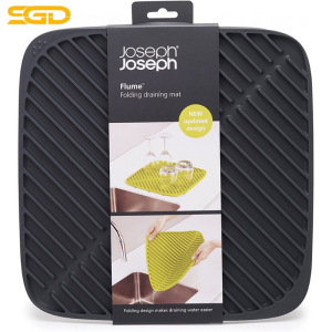 Khay úp cốc, bát đĩa đa năng Joseph Joseph 85087 Flume – Gấp gọn tiện lợi, thoát nước thông minh, giữ bồn rửa luôn sạch sẽ