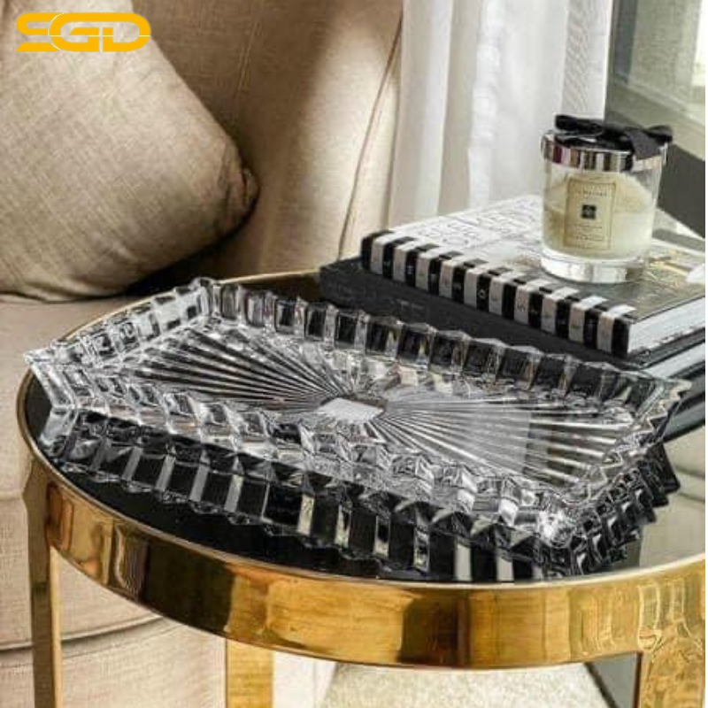 Bộ Đĩa & Thố Pha Lê Rogaska Crown Jewel – Đẳng Cấp Nghệ Thuật Pha Lê Châu Âu Cho Không Gian Sống Sang Trọng