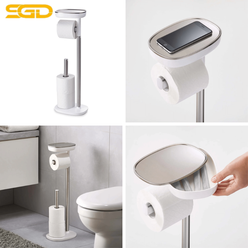 Giá Đựng Giấy Vệ Sinh Joseph Joseph 70518 Easystore – Giải Pháp Gọn Gàng & Sang Trọng Cho Mọi Góc Tắm - Ảnh 2