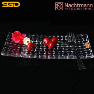Đĩa dài hình chữ nhật Nachtmann Bossa Nova 81412 (42 x 15cm) pha lê không chì