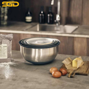 Set 4 Âu Inox Joseph Joseph Nest™ Prep&Store 100 – Bộ 4 tô inox kèm nắp bảo quản tiện lợi