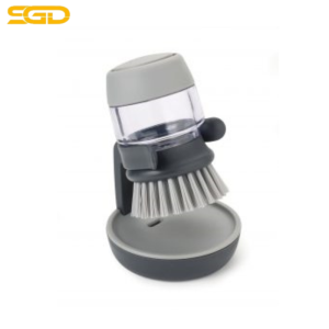 Dụng cụ rửa xoong nồi Joseph Joseph 85005 Palm Scrub™ – Cọ rửa bát tích hợp bình đựng nước rửa chén tiện lợi