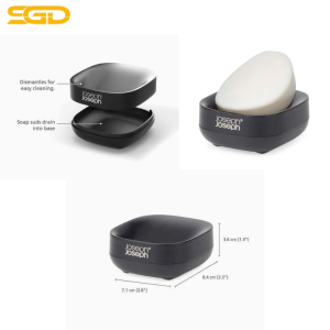 Hộp đựng xà phòng Joseph Joseph Slim Steel Soap Dish – Thiết kế inox mỏng gọn chống đọng nước