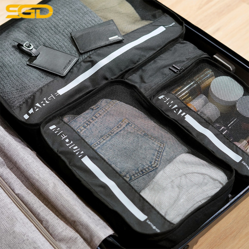 Set 5 Khối Đóng Gói Samsonite Travel Essentials Tiện Lợi Gọn Gàng Cho Mọi Chuyến Đi - Ảnh 2