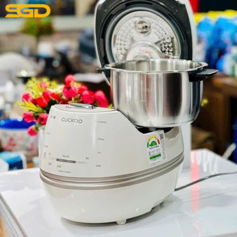 Nồi cơm cao tần áp suất Cuckoo CRP-CHAS109FW/FB 1,8L và CRP-DHAS069FW/FB 1,08L – Công nghệ áp suất kép hiện đại, nấu cơm chuẩn vị Hàn Quốc - Ảnh 3