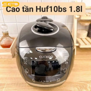 Nồi cơm điện cao tần Cuckoo CRP-HUF10BS 1,8 lít – Công nghệ IH áp suất cao cấp, nấu cơm chuẩn Hàn Quốc