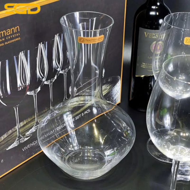 Set bình ly uống rượu Nachtmann Vivendi Premium 93605 gồm 1 bình và 4 ly pha lê cao cấp Đức - Ảnh 2