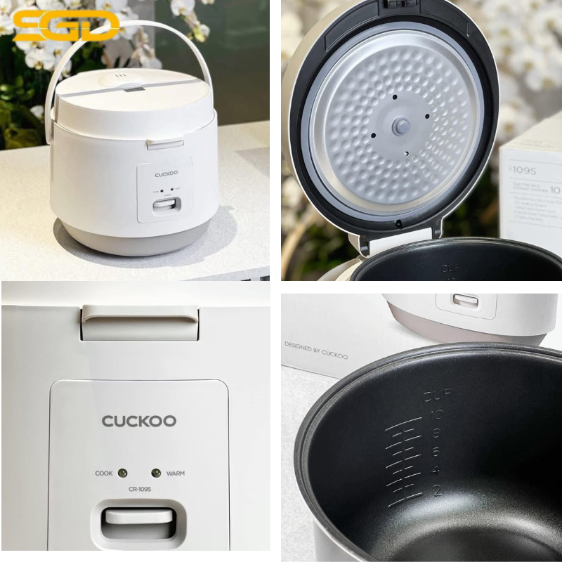 Nồi Cơm Cơ Cuckoo CR-1095/WHVNCV 1.8L – Lựa chọn bền bỉ cho gia đình đông thành viên - Ảnh 2