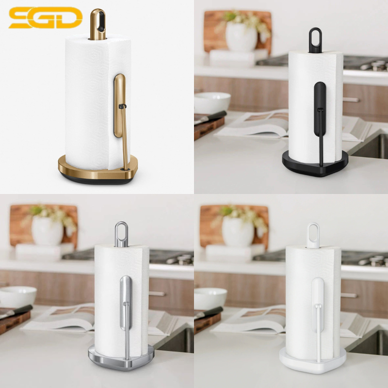 Dụng cụ để giấy nhà bếp dạng đứng Simplehuman mẫu mới – Thiết kế thông minh, sử dụng tiện lợi bằng một tay - Ảnh 2