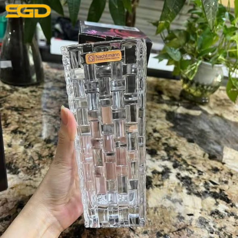 Lọ hoa pha lê cao cấp Nachtmann Bossa Nova 20cm - Ảnh 2