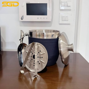 Xô đá inox Fortune Candy 2,8L thiết kế cao cấp sang trọng giữ lạnh hiệu quả cho bàn tiệc