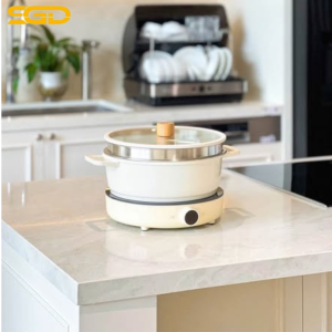 Bếp từ đơn 2LOCK đường kính 26cm công suất 2000W mặt kính Ceramic