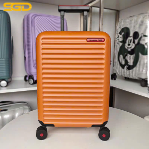 Vali Samsonite TOIIS Cabin 55cm màu đen/vàng thiết kế hiện đại, mở rộng sức chứa