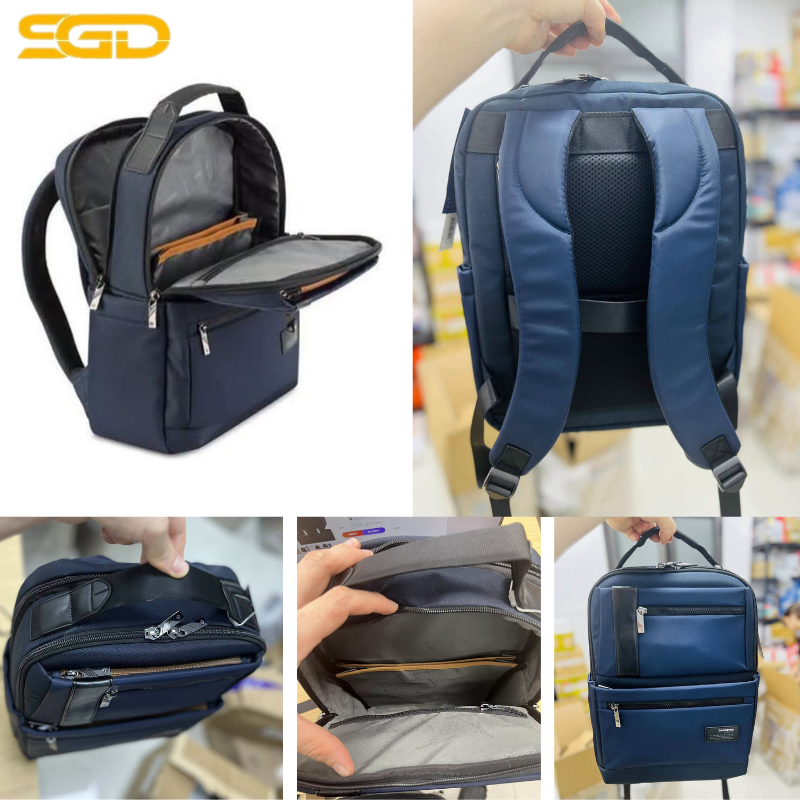 Balo công sở Samsonite chống nước nhiều ngăn thiết kế hiện đại - Ảnh 2