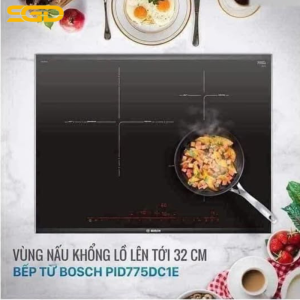 Bếp từ Bosch PID775DC1E Serie 8 3 vùng nấu DirectSelect Premium cao cấp