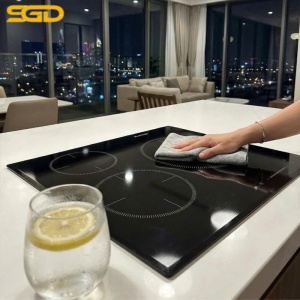 Bếp từ Klarstein Delicatessa 3 vùng nấu mặt kính Schott Ceran công suất 5800W