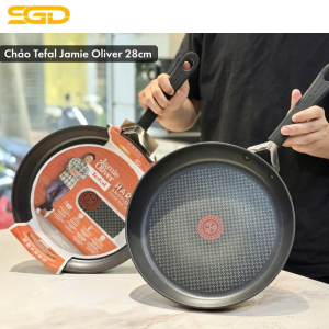 Chảo chống dính Tefal Jamie Oliver 28cm chảo rán & chảo xào phủ Titanium bền bỉ