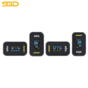 Máy đo nồng độ oxy & nhịp tim kẹp ngón tay Braun đo SpO2 và nhịp tim chính xác
