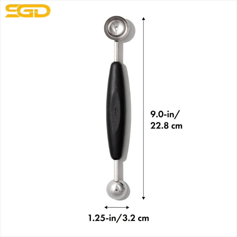 Dụng cụ múc trái cây hai mặt OXO Good Grips đa năng tạo viên trái cây đẹp mắt - Ảnh 2