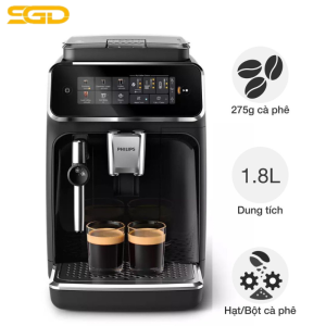 Máy pha cà phê tự động Philips EP3321/40 Series 3300 dung tích 1.8L công nghệ SilentBrew